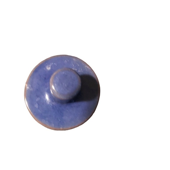 Vintage Terracotta 2” Butter Or Cookie Press Vintage Clay Teddy Bear Bunny - Picture 9 of 10